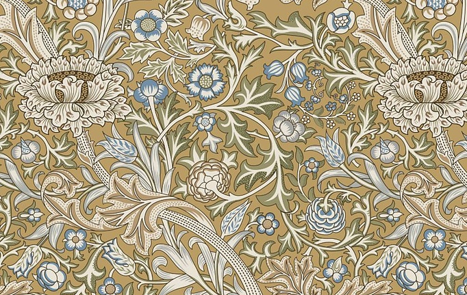 Российская ткань Серебрянная Студия (Silver Studio), коллекция Lazy Daisy, артикул D403/04/TW
