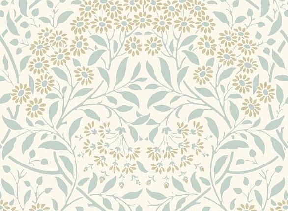 Ткань Серебрянная Студия (Silver Studio) Lazy Daisy D406/02/TW