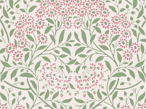 Ткань Серебрянная Студия (Silver Studio) Lazy Daisy D406/03/TW