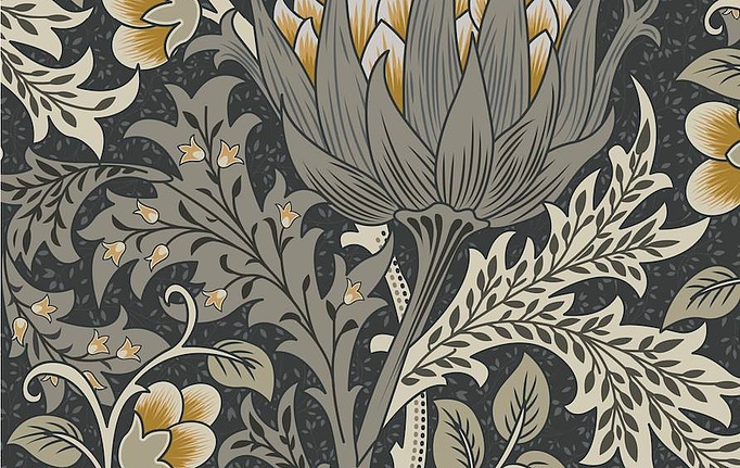 Российская ткань Серебрянная Студия (Silver Studio), коллекция Lazy Daisy, артикул D407/02/TW