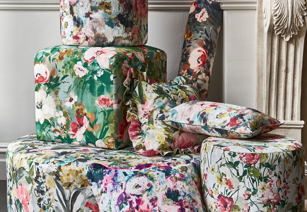 Ткань Studio G Floral Flourish F1573/01