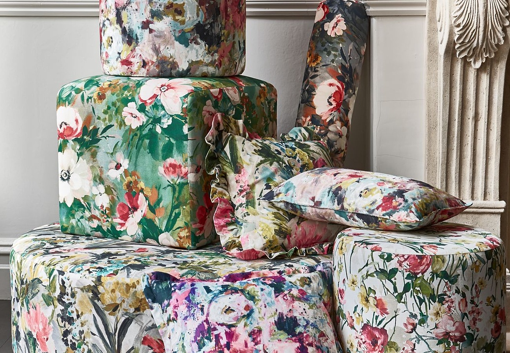 Ткань Studio G Floral Flourish F1573/01