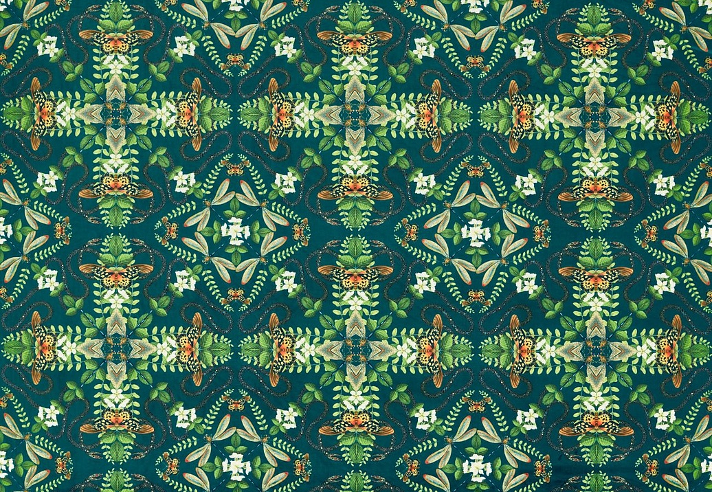 Ткань Clarke & Clarke Botanical Wonders F1585/02