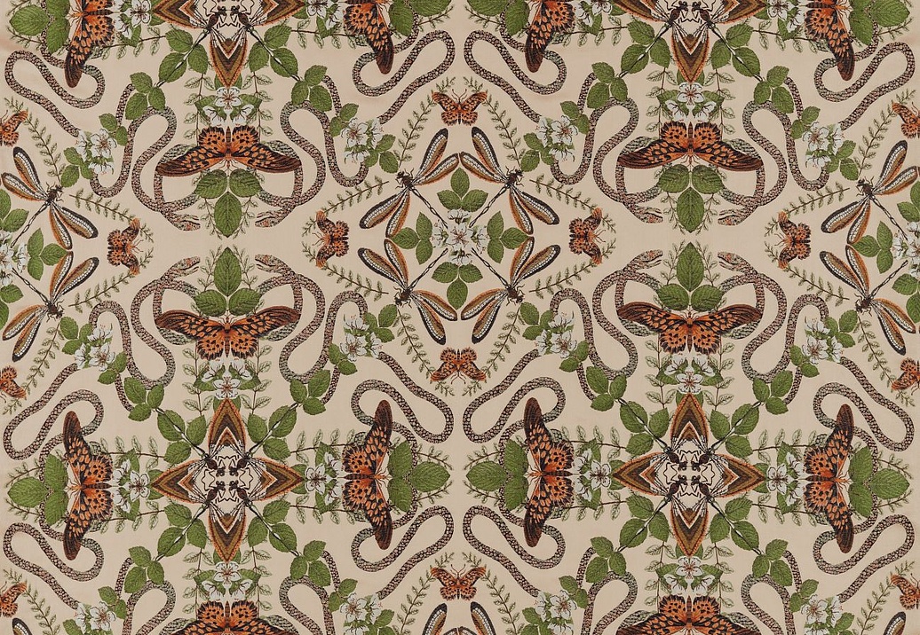Ткань Clarke & Clarke Botanical Wonders F1581/01
