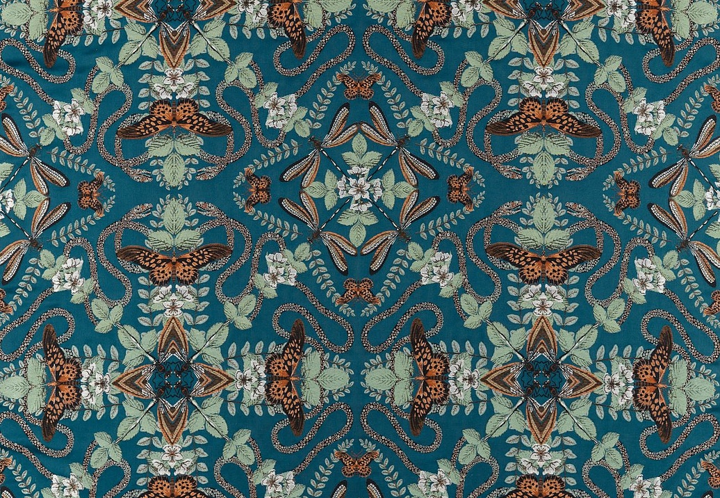 Ткань Clarke & Clarke Botanical Wonders F1581/02