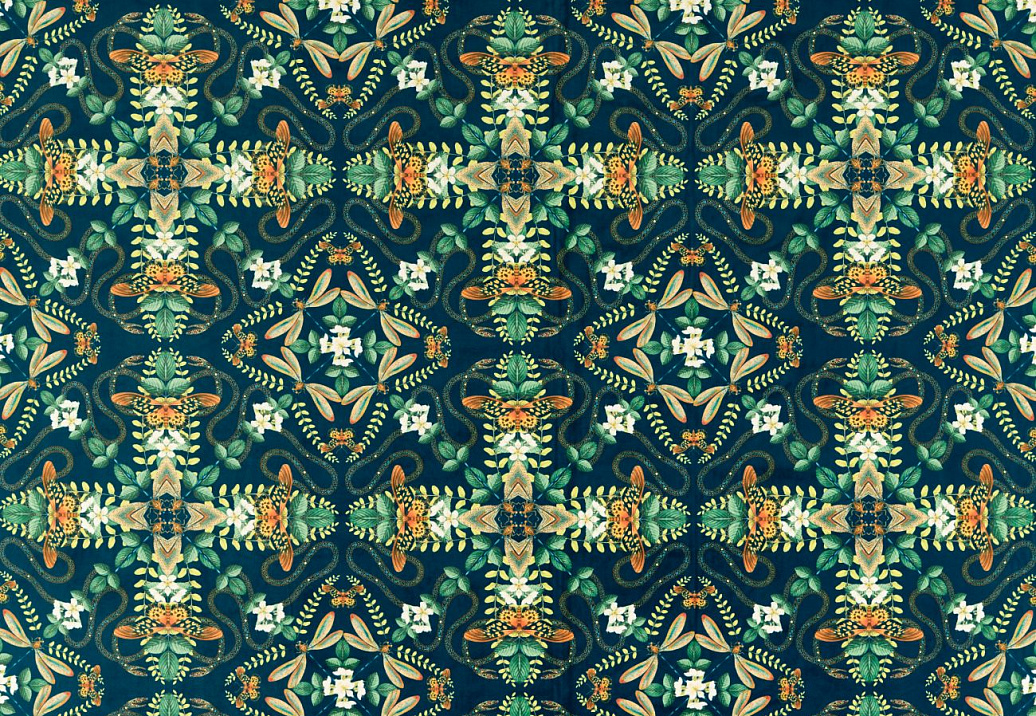 Ткань Clarke & Clarke Botanical Wonders F1585/01