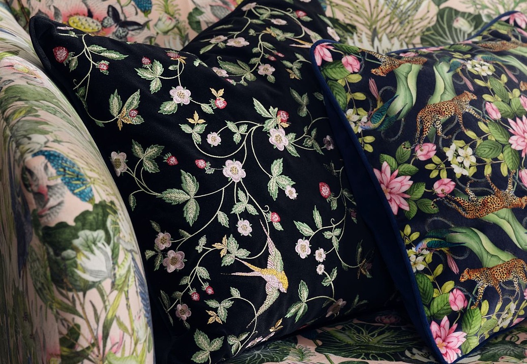 Ткань Clarke & Clarke Botanical Wonders F1582/01