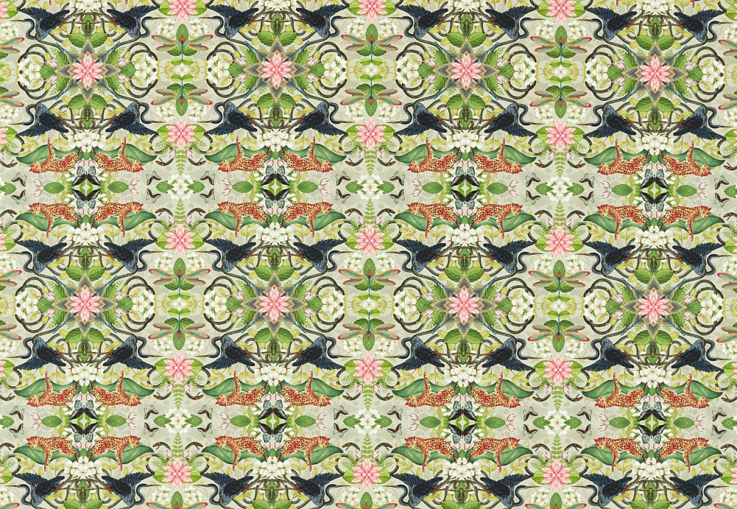 Ткань Clarke & Clarke Botanical Wonders F1607/01