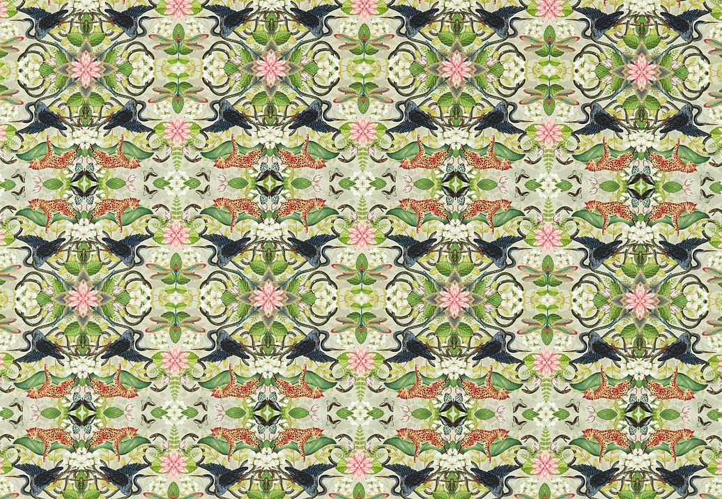 Ткань Clarke & Clarke Botanical Wonders F1607/01