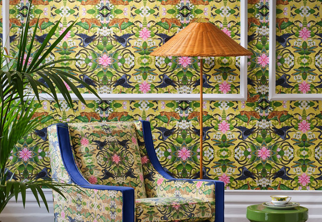 Ткань Clarke & Clarke Botanical Wonders F1607/01