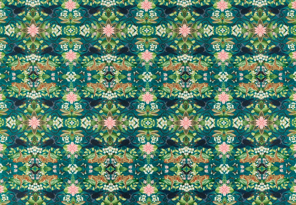 Ткань Clarke & Clarke Botanical Wonders F1592/02