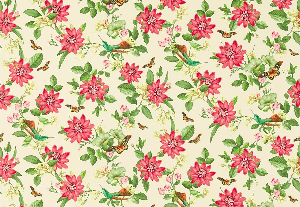 Ткань Clarke & Clarke Botanical Wonders F1602/01