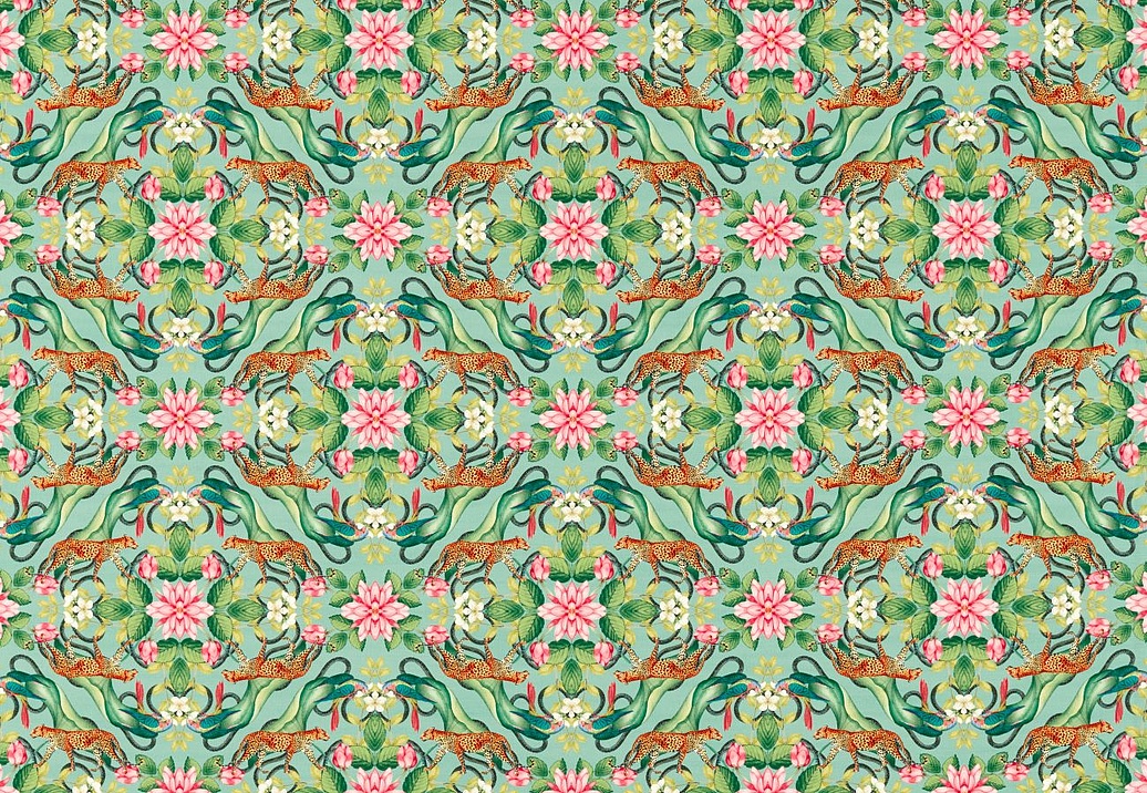 Ткань Clarke & Clarke Botanical Wonders F1601/01