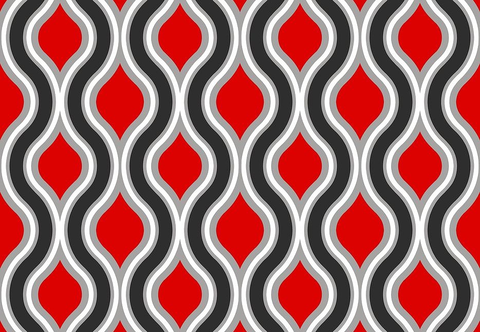 Ткань Galleria Arben Alicante Vintage/Red