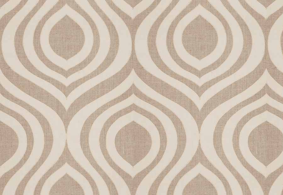 Ткань Fabricut Vignettes Vol.XIV Birch Savvy ogee/Flax
