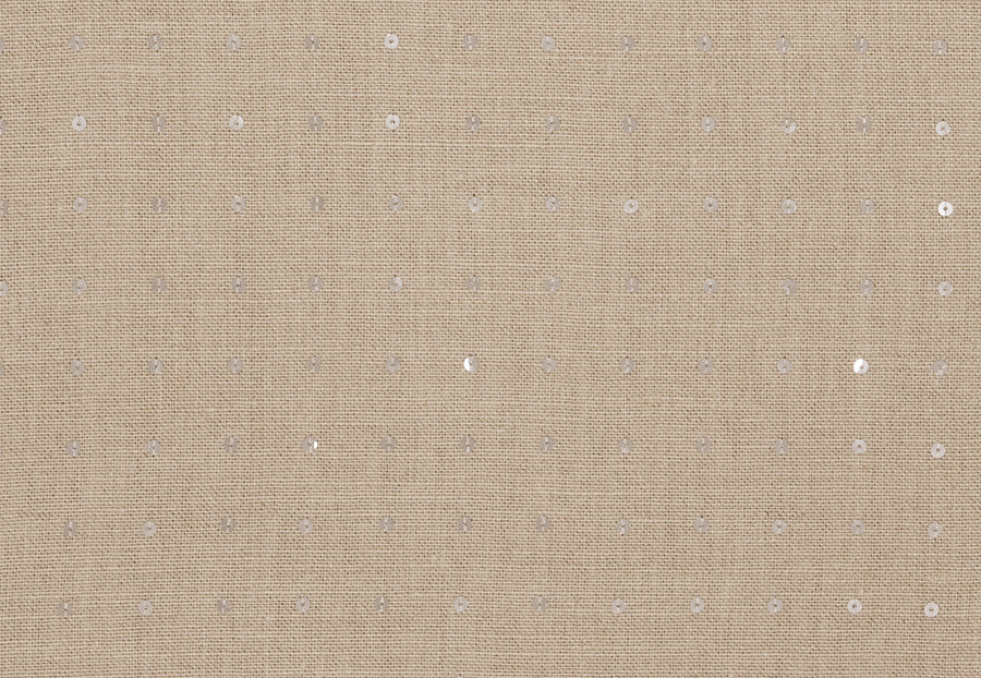 Ткань Fabricut Vignettes Vol.XIV Birch Sequin linen/Linen silver