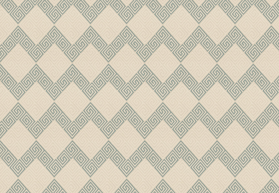 Ткань Fabricut Vignettes Vol.XIII Aqua Dominico/Turquoise