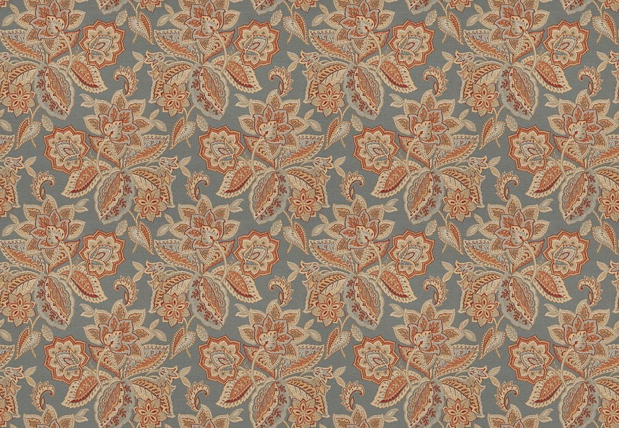 Ткань Fabricut Vignettes Vol.XIII Aqua Golda/Federal