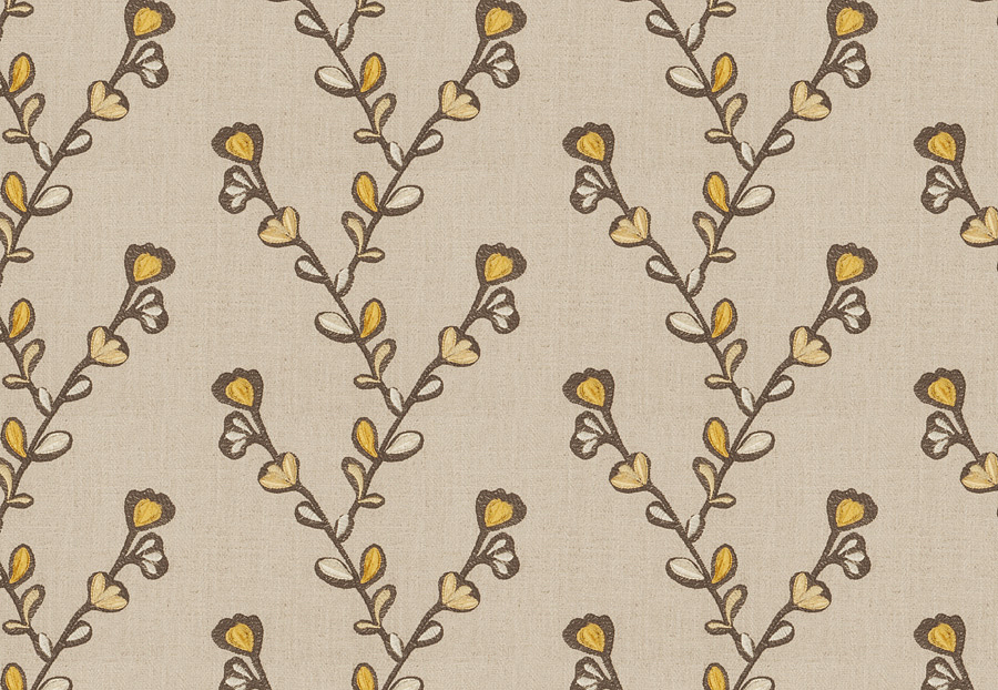 Ткань Fabricut Vignettes Vol.XIII Citrus Salana/Golden