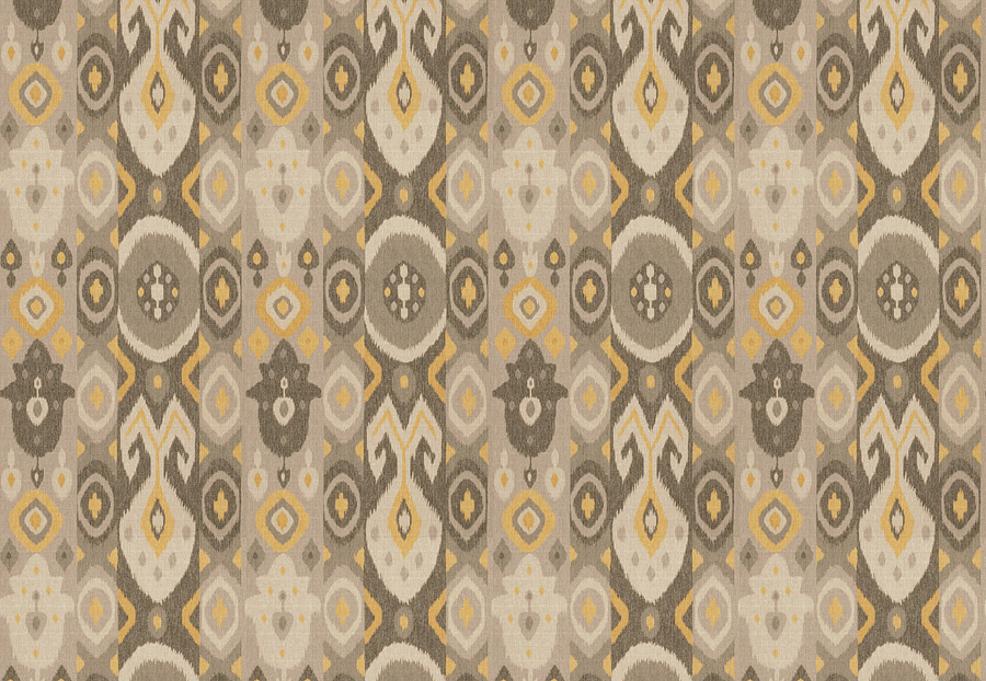 Ткань Fabricut Vignettes Vol.XIII Citrus Nuru/Graphite