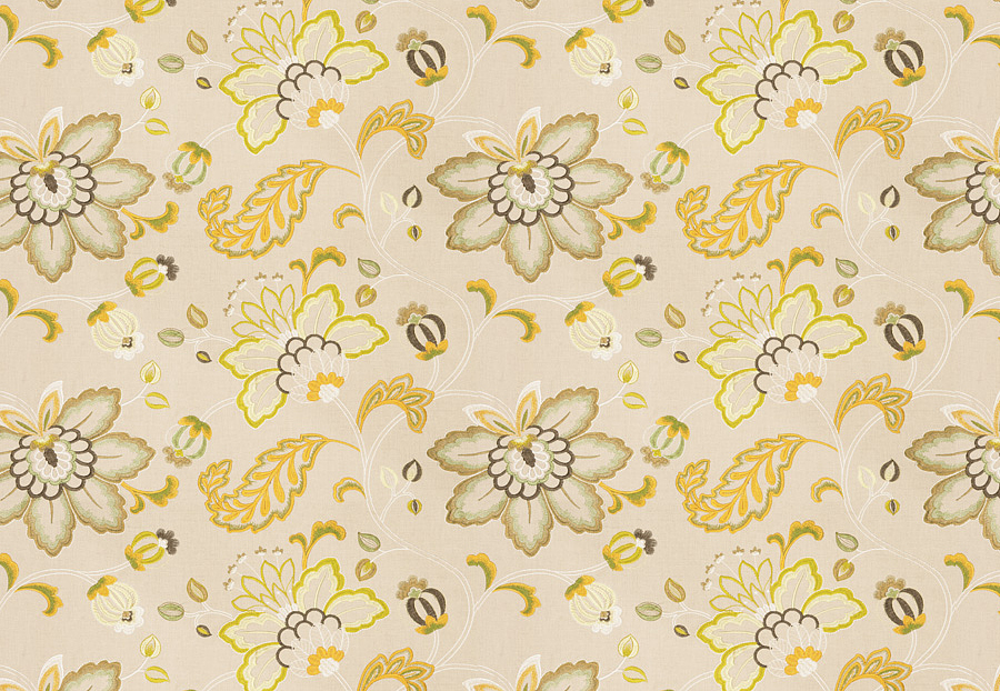 Ткань Fabricut Vignettes Vol.XIII Citrus Bettino floral/Citrus