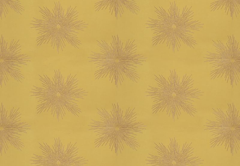 Ткань Fabricut Vignettes Vol.XIII Citrus Sunburst metallic/Lime