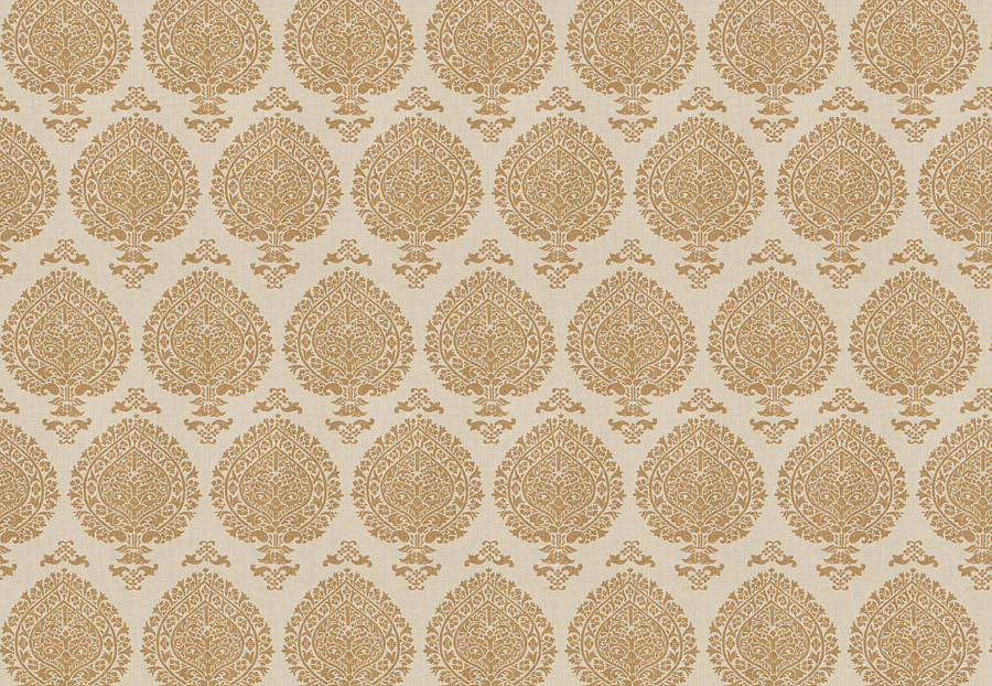 Ткань Fabricut Vignettes Vol.XIII Latte Gazi/Mocha