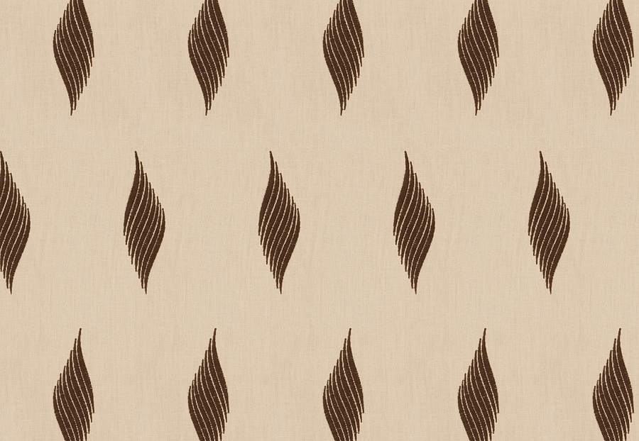 Ткань Fabricut Vignettes Vol.XIII Latte Piye/Brown