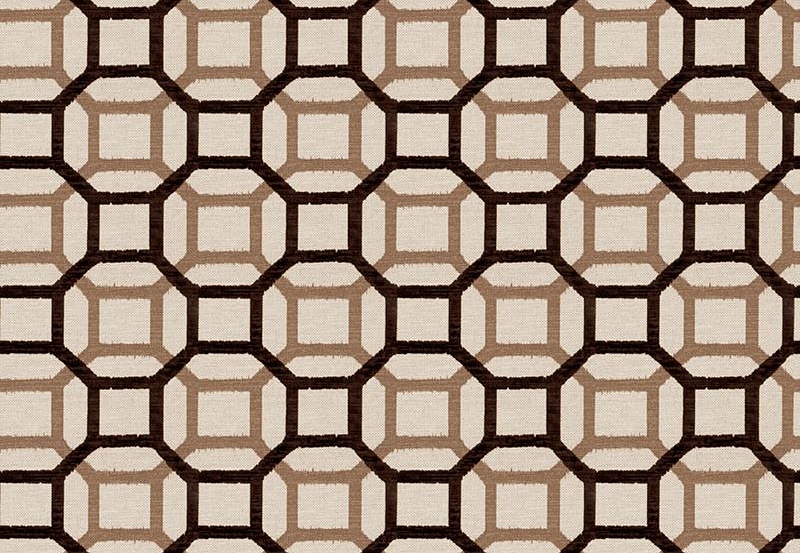 Ткань Fabricut Vignettes Vol.XIII Latte Amandi/Mink