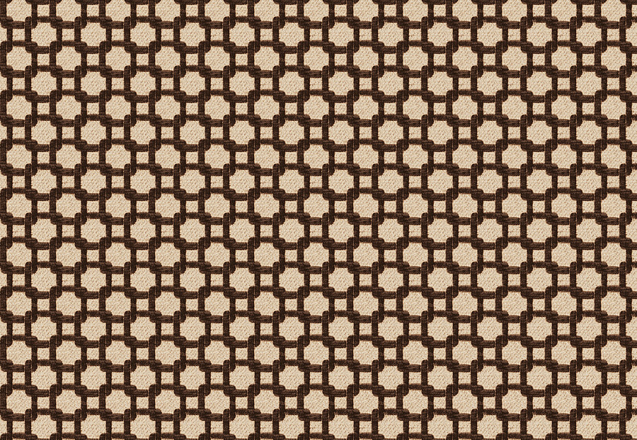 Ткань Fabricut Vignettes Vol.XIII Latte Philotes/Chocolate