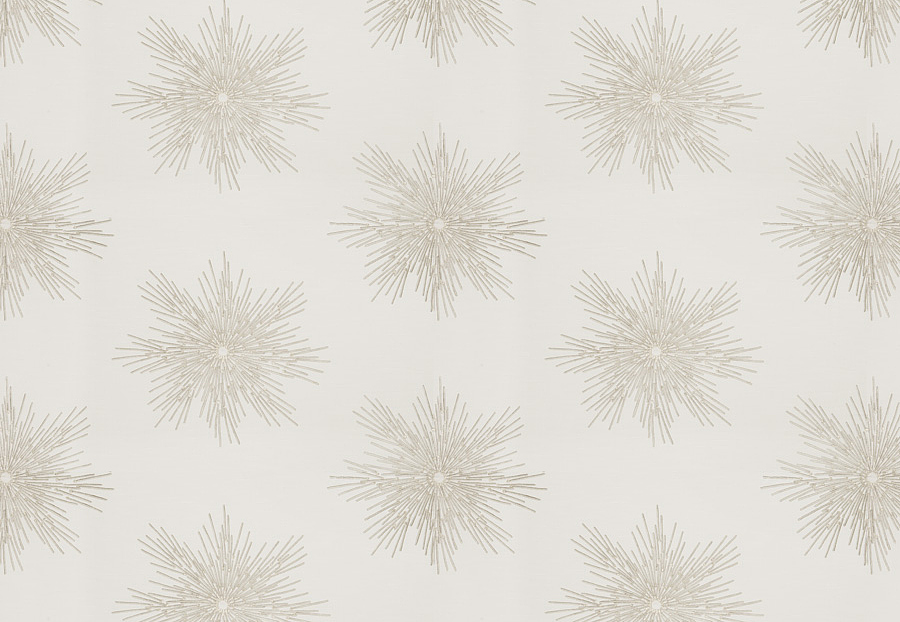 Ткань Fabricut Vignettes Vol.XIII Platinum Sunburst metallic/Platinum