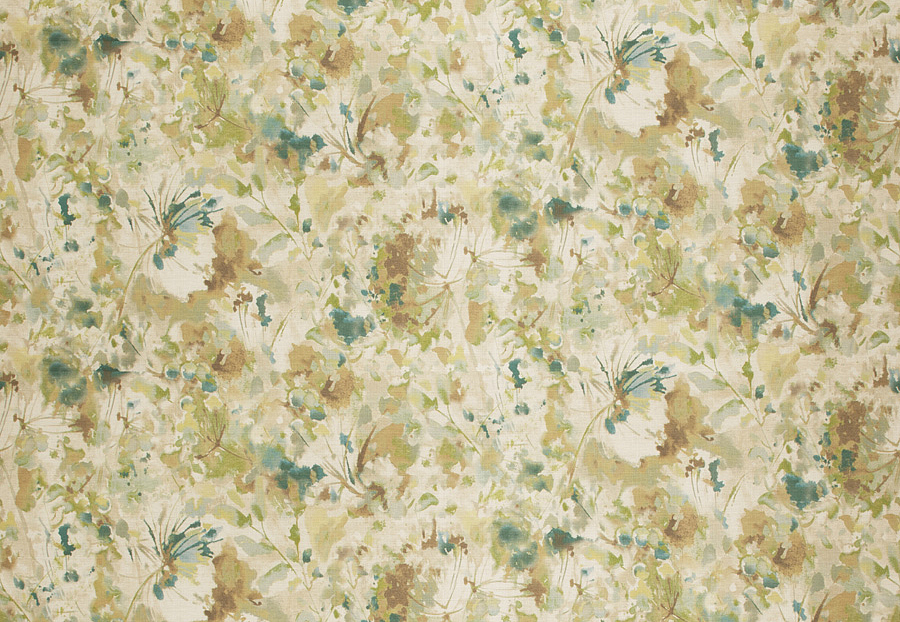 Ткань Fabricut Vignettes Vol.XIII Turquoise Oswine/Greenmist