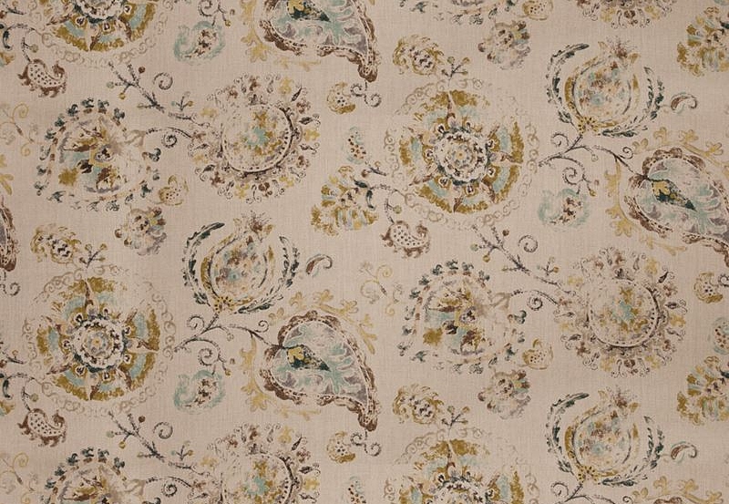 Ткань Fabricut Vignettes Vol.XIII Turquoise Menkare/Turquoise
