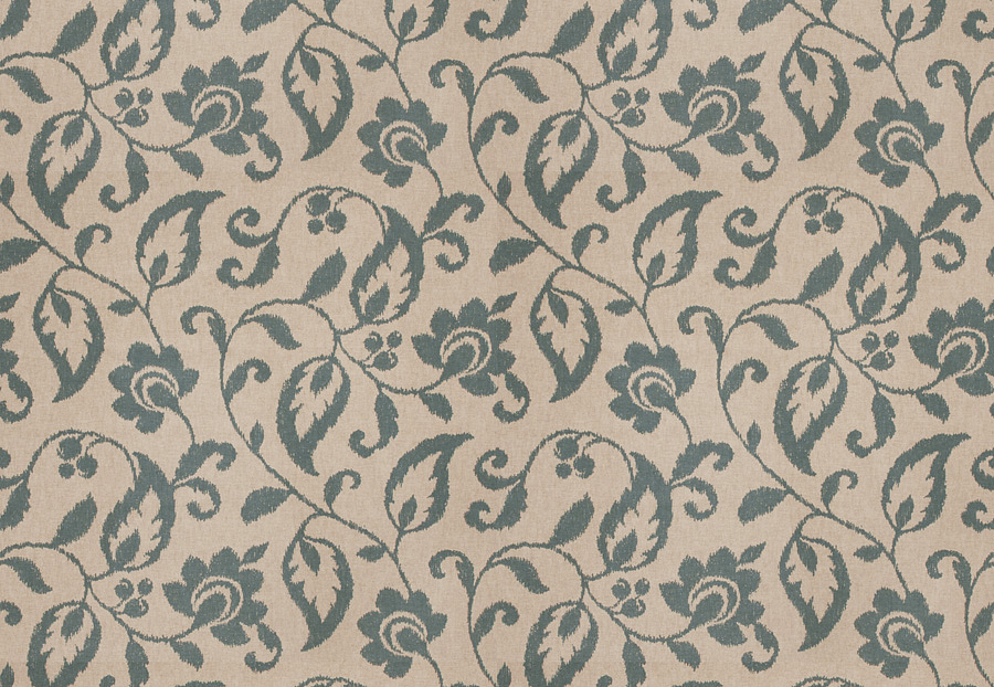 Ткань Fabricut Vignettes Vol.XIII Turquoise Rosina/Capri