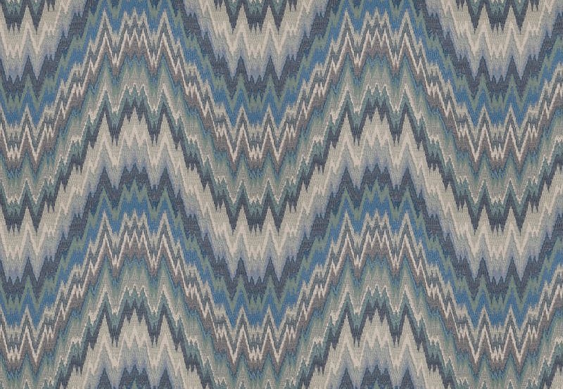 Ткань Fabricut Vignettes Vol.XIII Turquoise Aba flame/Caribbean