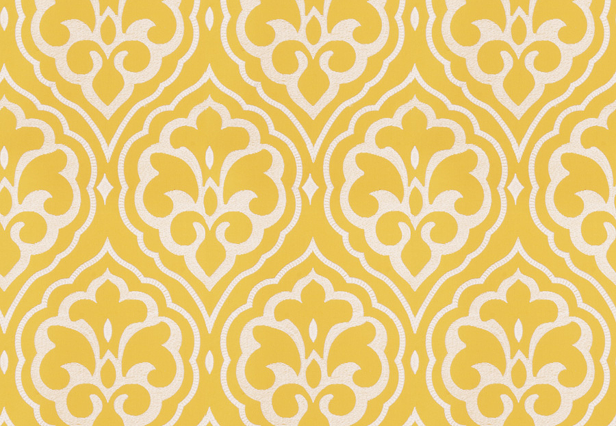 Ткань Fabricut Vignettes Vol.XIV Lemongrass Aspire Damask/Lemon
