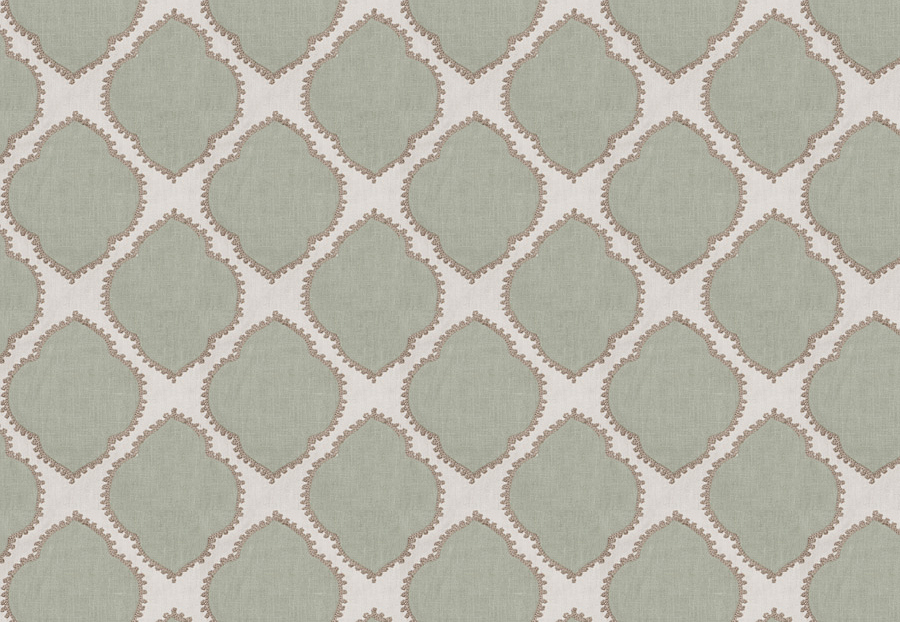 Ткань Fabricut Vignettes Vol.XIV Wintergreen Assurance/Aqua