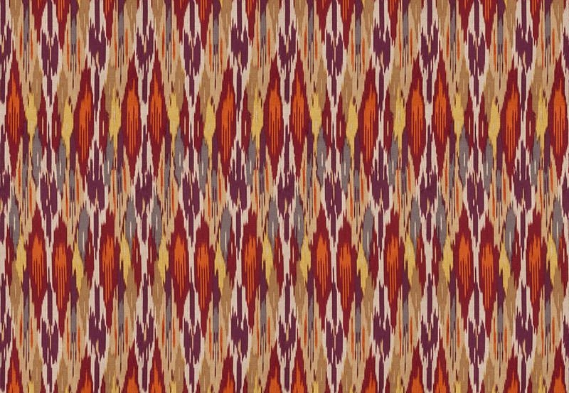 Ткань Fabricut Vignettes Vol.XIII Ruby Erwig ikat/Spice