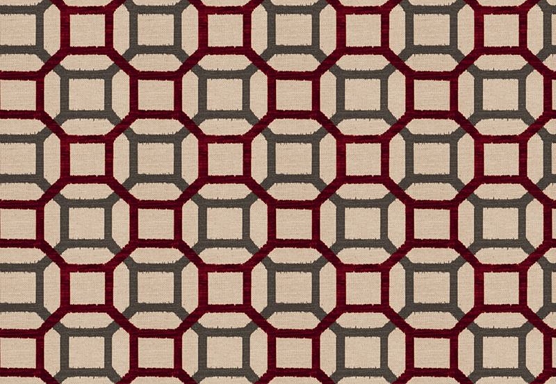 Ткань Fabricut Vignettes Vol.XIII Ruby Amandi/Cardinal