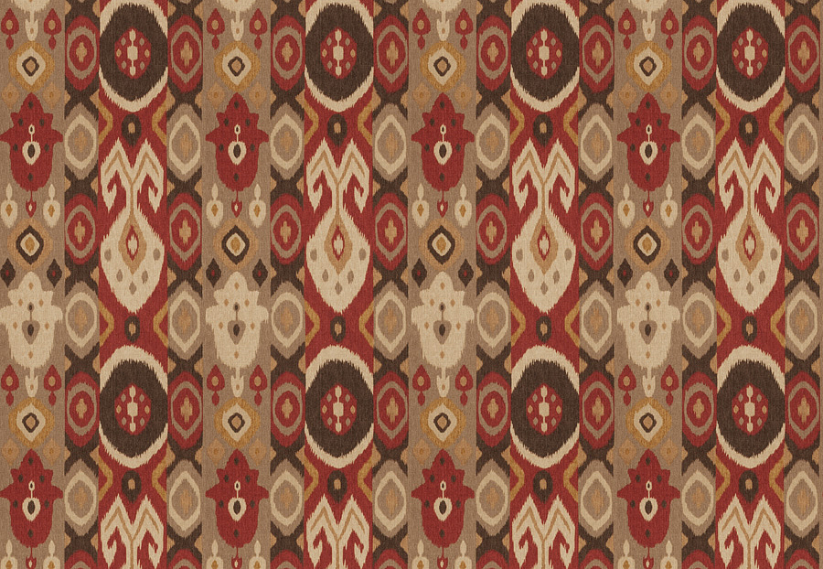 Ткань Fabricut Vignettes Vol.XIII Ruby Nuru/Bordeaux