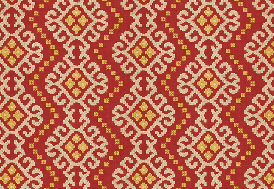 Ткань Fabricut Vignettes Vol.XIII Ruby Grimwald/Jewel