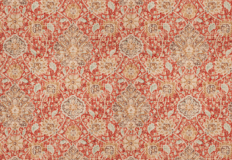 Ткань Fabricut Vignettes Vol.XIII Terra Cotta Askia/Persimmon