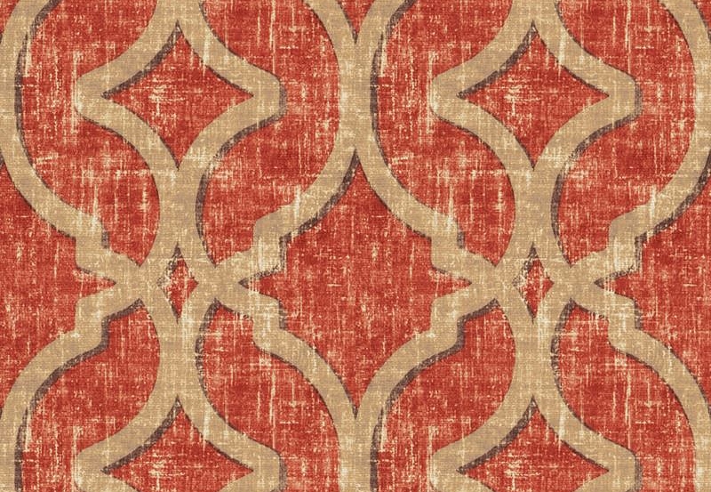 Ткань Fabricut Vignettes Vol.XIII Terra Cotta Carloman/Spice