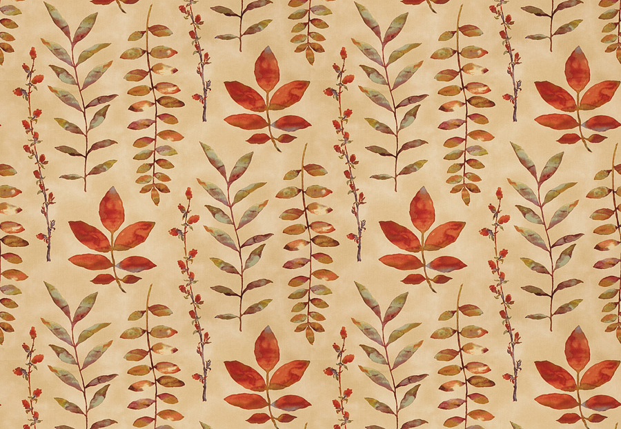 Ткань Fabricut Vignettes Vol.XIII Terra Cotta Caracalla/Persimmon