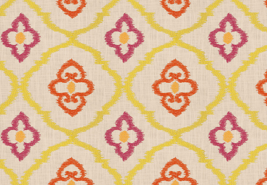 Ткань Fabricut Vignettes Vol.XIII Terra Cotta Jarita/Summer
