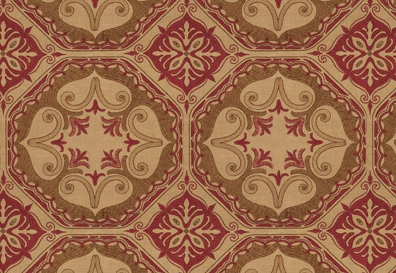 Ткань Fabricut Vignettes Vol.XIV Exotic Red Epicurus/Bohemian wine
