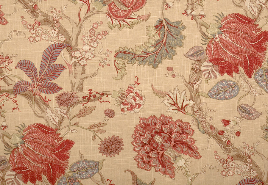 Ткань Fabricut Vignettes Vol.XIV Exotic Red Fardella/Document