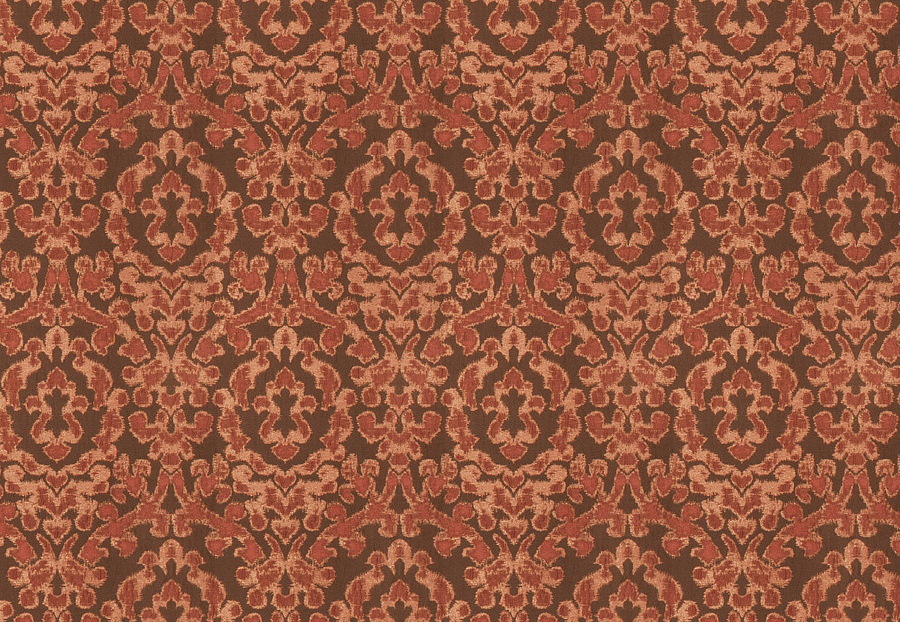 Ткань Fabricut Vignettes Vol.XIV Exotic Red Eureka Damask/Exotic red
