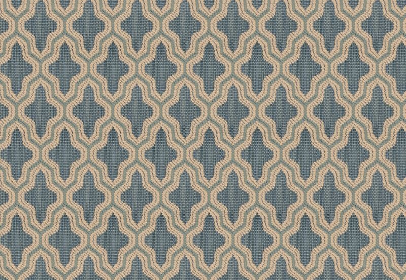 Ткань Fabricut Vignettes Vol.XIV Indigo Sangfroid/Teal