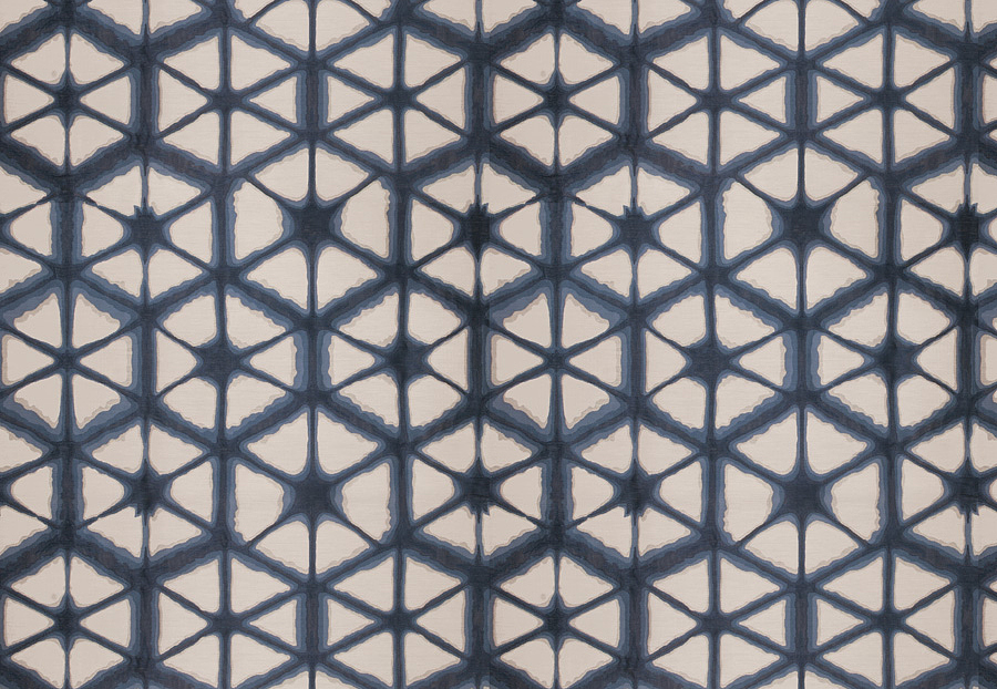 Ткань Fabricut Vignettes Vol.XIV Indigo Entangle/Indigo